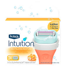 Schick intuition sensitive care сменные лезвия. Schick Intuition Revitalizing Moisture Women S Razor Refills 3 Ct Walmart Com Walmart Com