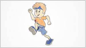 How To Draw A Boy Running Step By Step - Youtube
