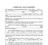 Free Commercial Lease Agreement Template PDF - ApproveMe.com