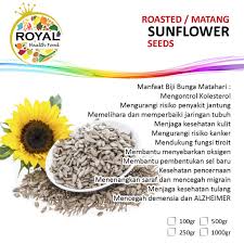 Bunga matahari ini juga tumbuh tegak dan selalu membengkok ke sinar matahari. Roasted Matang Sunflower Seed Biji Bunga Matahari 100gr Shopee Indonesia