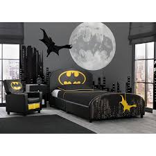 Dc Comics Batman Upholstered Twin Bed Batman Room Batman Bedroom Decor Batman Bedroom