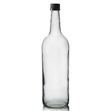 Stopper opens and closes easily; 1 Litre Mountain Bottle With Screw Cap Glassbottles Co Uk