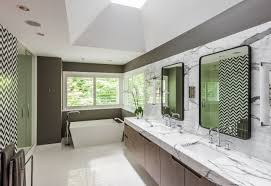Consider adding a contrasting chevron layout to a wall. Chevron Tile Houzz