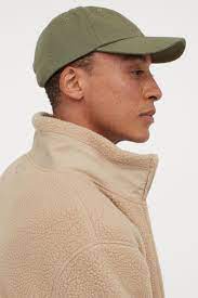 Cotton Twill Cap Khaki Green Men H M Us In 2021 Cotton Twill Khaki Green Hats Fashion