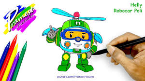 Berikut kami sajikan 20+ gambar mewarnai sofia, koleksi kekinian!. Helly Cara Menggambar Dan Mewarnai Gambar Robot Robocar Poli Youtube
