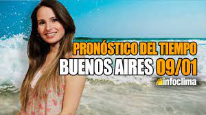 Pronostico para hoy buenos aires. Pronostico Para El 9 De Enero De 2021 Buenos Aires Argentina Infoclima Tv Youtube