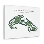 Buy the best printed golf course Clayton Park Golf Course ...