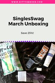 Birthday In A Box Promo Code Singlesswag Subscription Box March Unboxing 25 Off Promo Code Subscription Boxes Promo Codes About Me Blog