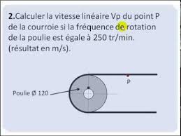 Mecanique Exo 2 Mouvement De Rotation Mcu Poulie Courroie Youtube