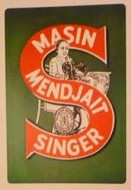 Poster Iklan Jadul Sejarah Mesin Jahit Periklanan