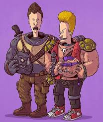 Black Beavis And Butthead Animated Annie On Instagram Brilliant Iconsunmasked Beavisandbutthead Beavis Butthead Tmnt Rocksteady Be Famous Comics Bebop And Rocksteady Cartoon