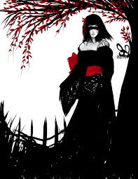 Black And White Pictures With Red Black White Red By Bw Inc On Deviantart Black And White Blue Anime Black White Red