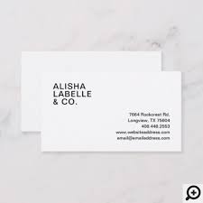 2.) make a game of business card distribution. Minimal Simple Black White Social Media Business Card Moodthology Papery