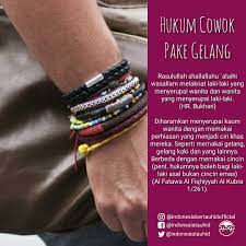 Lelaki memakai emas hukum bayi lelaki pakai emas model. Hukum Cowok Pakai Gelang Dalam Islam Foto Dakwah