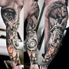 Sleeve Ancient Greek Tattoo Designs Men Tattoos Era