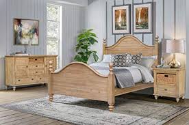Cottage Creek Crescent Queen 4 Piece Solid Wood Bedroom Set In Natural Fully Assembled Buy Online In Bolivia At Desertcart Bo Productid 202602915