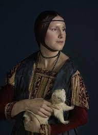 The first ray was langford happy terrill, a quality comics character. Medieval Makeover Da Vinci S The Lady With An Ermine And How Laura Topham With The Help Of Barney The Ferret Leonardo Da Vinci Lady With An Ermine Leonardo