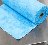 AutoFiber Roll-o-Rags Blue | 30 Microfiber Towels | 260 GSM 12" x 12"