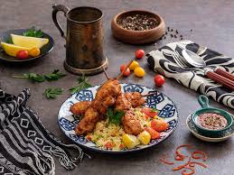 Moroccan beef skewers with lemon couscous. Piri Piri Chicken And Couscous Country Cuisine