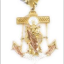 Gold plated necklace pendan measures: Accessories San Judas Tadeo Pendant With Chain Gold Plated Poshmark