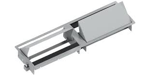 The r5 corner radius facilitates flush mounting in desks or tables. Coni Duo Bachmann