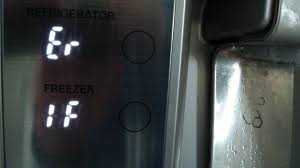 Lg claims that it's third generation refrigerator compressor is the most energy efficient in the world. Lg Refrigerator Error Code If Repair Youtube
