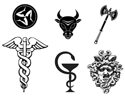 The three phases of the moon are one of the ancient protection symbols. Greek Symbols