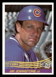 Jay Johnstone 1984 Donruss #540 Chicago Cubs