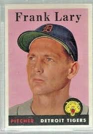 Frank Larry 1958 Topps ML Baseball Trading Card #245 Detroit