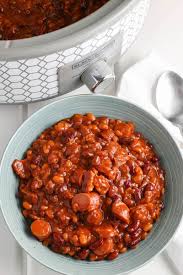 And the best part is you can make the buns as big or as small as you like. Crockpot Pork And Beans The Novice Chef