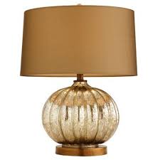 Gigi midnight garden gold shade mercury glass table lamp $ 209.98. Burke Ribbed Mercury Glass Globe Lamp