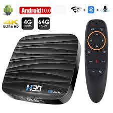 جميع البطاقات موجودة بأثمنة مناسبة ️ ⚠️ livraison gratuite à tanger‎ Android Tv Box Android 10 4gb 32gb 64gb 4k H 265 Lecteur Multimedia 3d Video Netflix 2 4g 5ghz Wifi Bluetooth Smart Tv Boitier Decodeur Meilleur Prix Au Maroc Et Ailleurs
