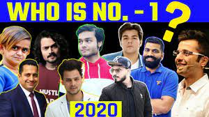 The top 10 richest youtubers of december 2020 : Top 10 Youtubers In India 2020 Indian India S Top 10 Youtubers Youtube Channels Most Subscribed Youtube
