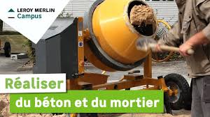 Maybe you would like to learn more about one of these? Comment Realiser Du Beton Et Du Mortier Leroy Merlin Youtube