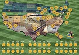 58 Detailed Baseball Park Map