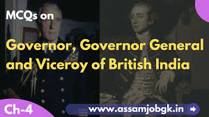 Governor General Of India (1773 To 1948) - Wbpscupsc