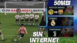 Top 6 Mejores Juegos De Futbol Solo 50mb Sin Internet Para Android Gratis Y Mejores Graficos Youtube