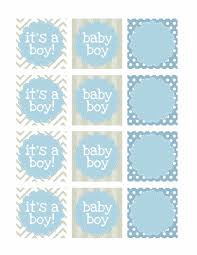 These free printable baby shower tags really could work for any kind of shower. Boy Baby Shower Free Printables How To Nest For Less Baby Shower Labels Baby Shower Tags Free Baby Shower Printables