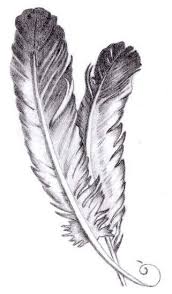 Drawing Of Feathers Feather Sketch Feather Drawing Feather Tattoos