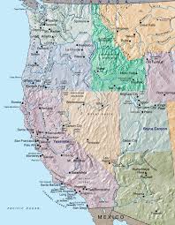 Welcome to the 4th revision of the smithsonian's virtual tour of the natural history museum. Mapa Oeste Dos Estados Unidos Viagens E Pacotes Eua