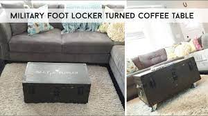 The brancaster coffee table is the perfect statement piece and goes well with leather upholstery. How To Turn A Trunk Into A Coffee Table Youtube