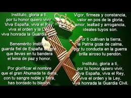 Himno Guardia Civil Letra Youtube La guardia civil ha detenido a dos hombres por intentar secuestrar a tres menores a las puertas de un instituto de chiclana, en cádiz. himno guardia civil letra youtube