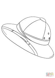 Safari Hat Coloring Page Free Printable Coloring Pages Free Printable Coloring Pages Coloring Pages Safari Hat