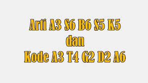 Angka 9 juga memiliki arti yang sama, hanya saja berbeda posisinya. Bahasa Gaul Terbaru 2021 Dari Angka Dan Kode Arti A3 S6 B6 S5 K5 Dan Kode A3 T4 G2 D2 A6 Hingga 501 Halaman All Tribun Pekanbaru