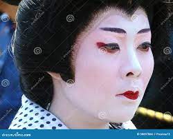 Plan Rapproché De Maquillage De Geisha Photo éditorial - Image du japon,  tradition: 50697866