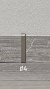 Um die randfuge bei verlegtem laminat zu überdecken, ist in der regel eine sockelleiste erforderlich. Laminat Zubehor Leisten Ecken Profile Swiss Krono