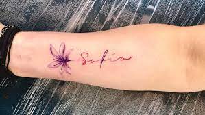 The best female and male name tattoo designs ideas on forearm are collected here. 20 Baby Name Tattoo Ideas For Inked Moms Cafemom Com