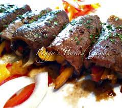 Salt, mirin, sesame seed, red bell pepper, cornstarch, flank steak and 12 more. Beef Roll Ups Lovefoodies