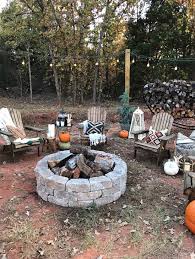 Nothing too robust or heavy, just some. Diy Fire Pit Area On A Budget The Spoiled Home