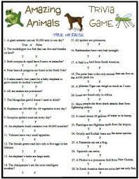 Or just peruse the list if you're in the mood to learn new things. Amazing Animals Trivia Has Some Fun And Interesting Facts Trivia Questions And Answers Trivia True Or False Questions